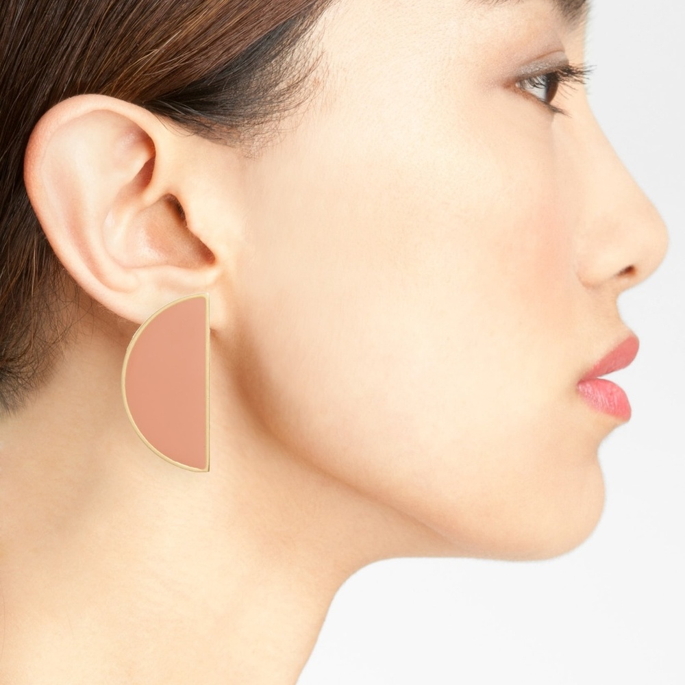 Madewell Half Moon Earrings